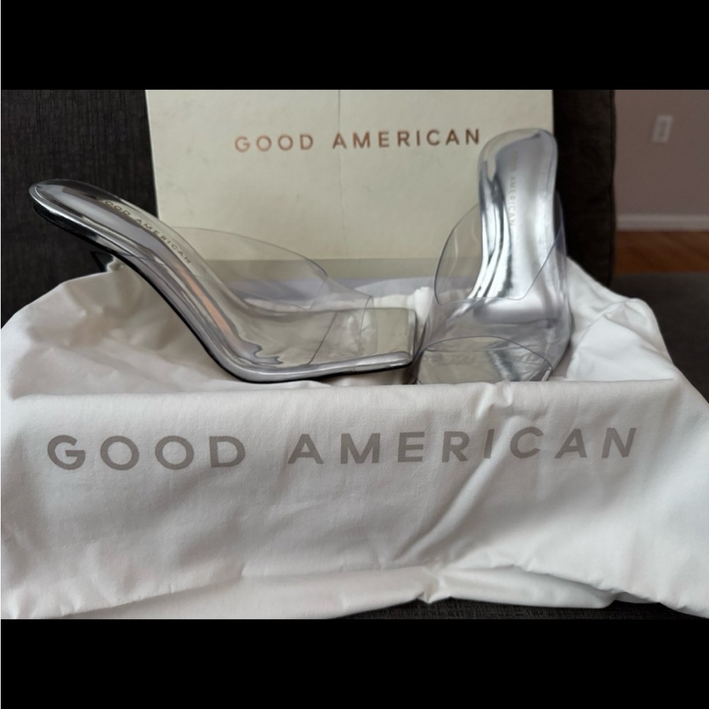 🆕 Good American slip on heels - Picture 6 of 6